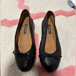 Margaux Black Demi Flats